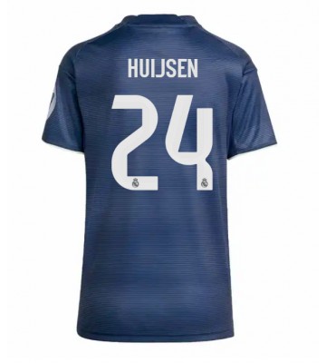 Real Madrid Dean Huijsen #24 Udebanetrøje Dame 2025-26 Kortærmet